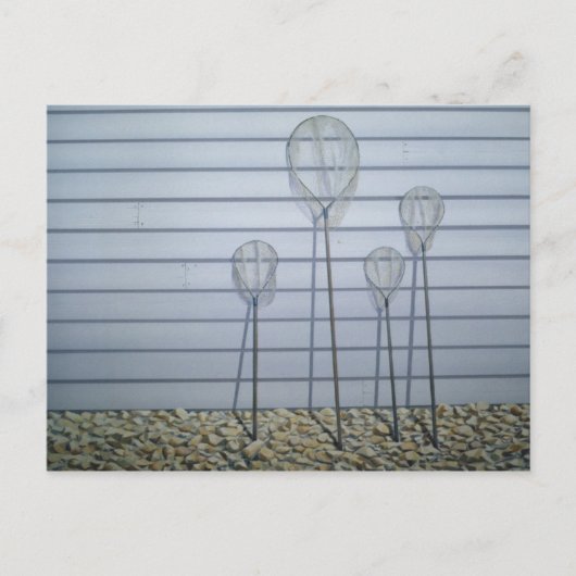 Shrimpingnetze Postkarte (Vorderseite)