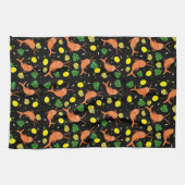 Shrimps pattern geschirrtuch (Horizontal)