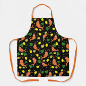 Shrimps pattern schürze (Vorderseite)