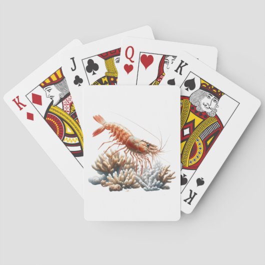 Shrimps Playing Cards Spielkarten (Rückseite)