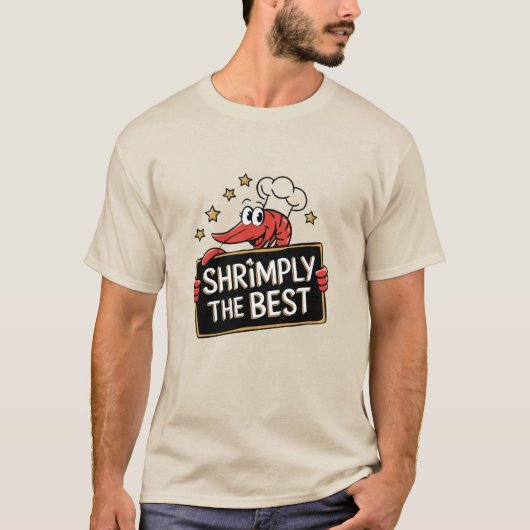 Shrimps the Best T-Shirt (Vorderseite)