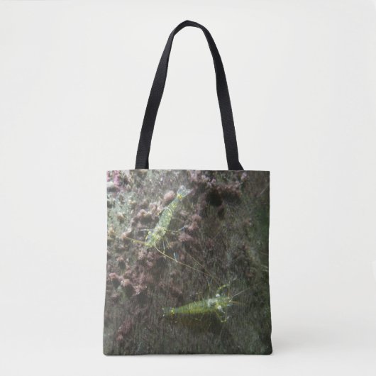 Shrimps Underwater Tote Bag Tasche (Vorderseite)