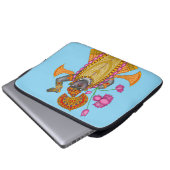 Shrinath Ji Laptopschutzhülle (Vorne Knopf)