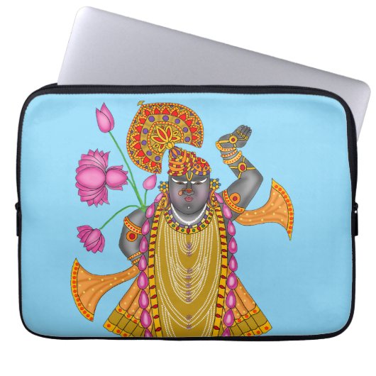 Shrinath Ji Laptopschutzhülle (Vorderseite)
