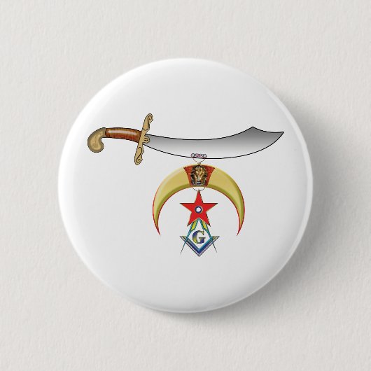 Shrine Mason Button (Vorderseite)