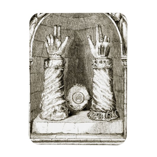Shrine of St. Patrick's hand, from 'The Trias Thua Magnet (Vertikal)