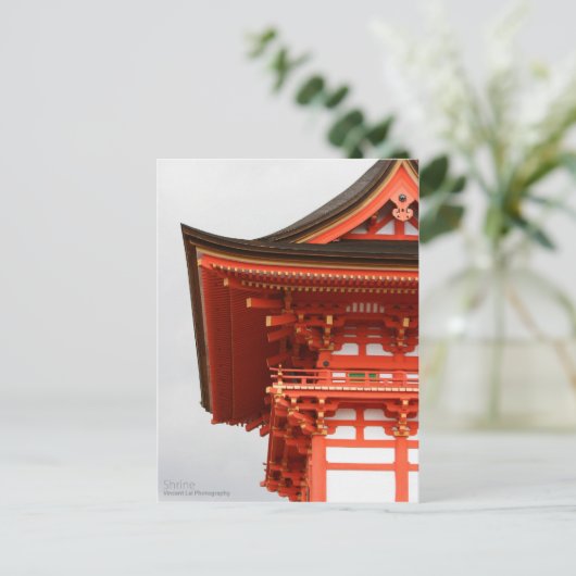 Shrine Postkarte (Stehend Vorderseite)