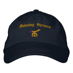 Shriner Bestickt Bestickte Baseballkappe
