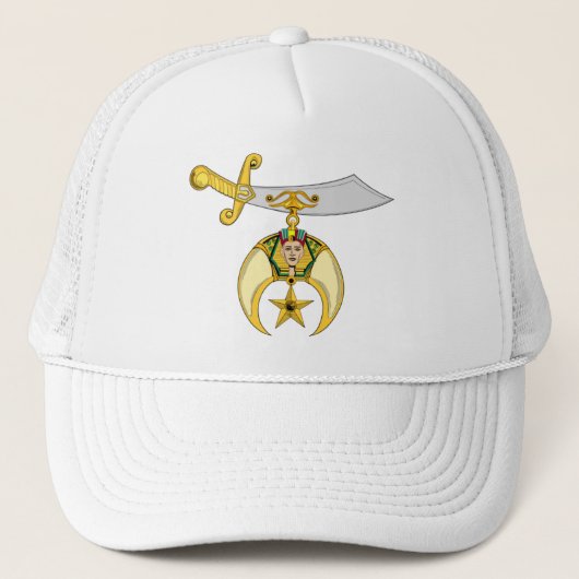 Shriner-Edition Truckerkappe (Vorderseite)