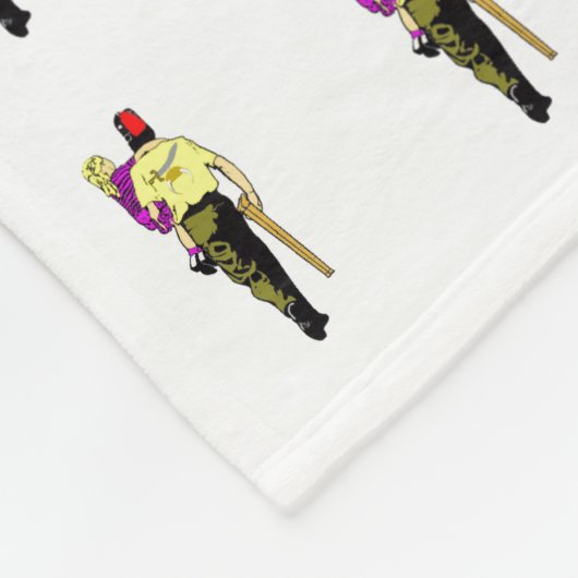 Shriner Fleecedecke (Ecke)