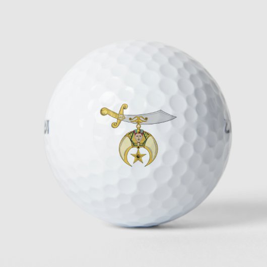 Shriner Golf Balls Golfball (Vorderseite)