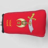 SHRINER GOLF HEADCOVER (Vorderseite)