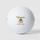 SHRINER GOLFBALL (Vorderseite)