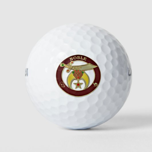 Shriner Golfball (Vorderseite)