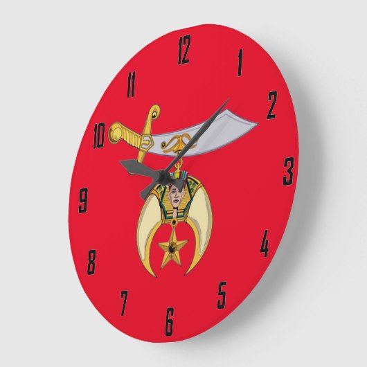 SHRINER GROßE WANDUHR (Winkel)