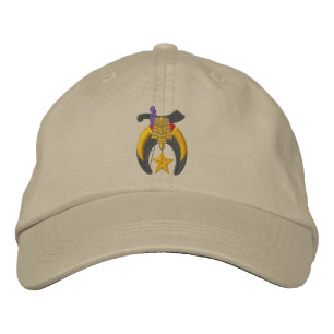 Shriner Stickerei Bestickte Kappe