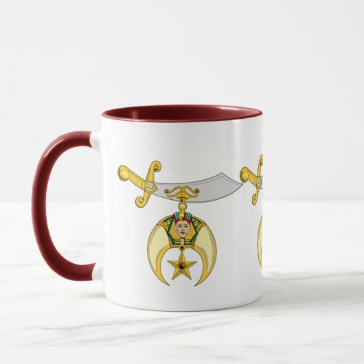 Shriner Tasse (Links)