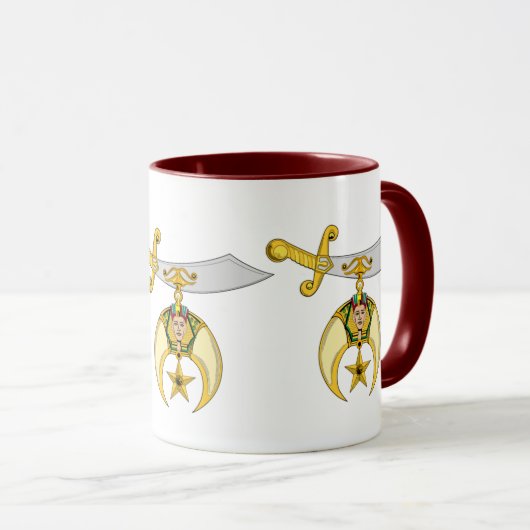 Shriner Tasse (VorderseiteRechts)