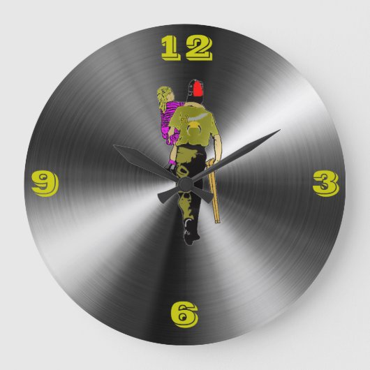 Shriner Zeit Große Wanduhr (Vorderseite)