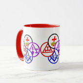 Shriner's and Friends Tasse (Vorderseite Links)