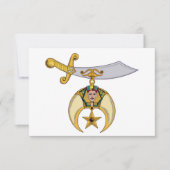 Shriners Ankündigung (Vorderseite)