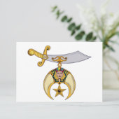 Shriners Ankündigung (Stehend Vorderseite)