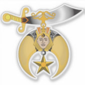 Shriners Aufkleber (Vorderseite)