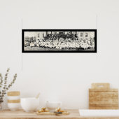 Shriners Ceremonial Foto 1920 Poster (Küche)