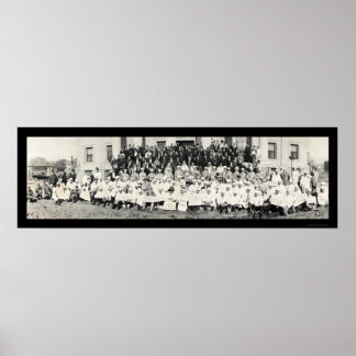 Shriners Ceremonial Foto 1920 Poster