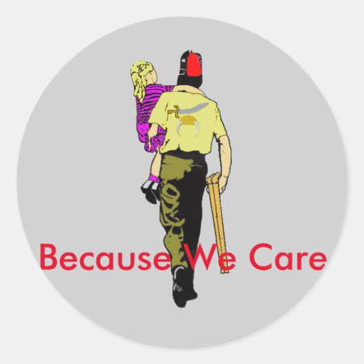 Shriners Edition Runder Aufkleber (Vorderseite)