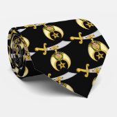 Shriners Emblem Krawatte (Gerollt)