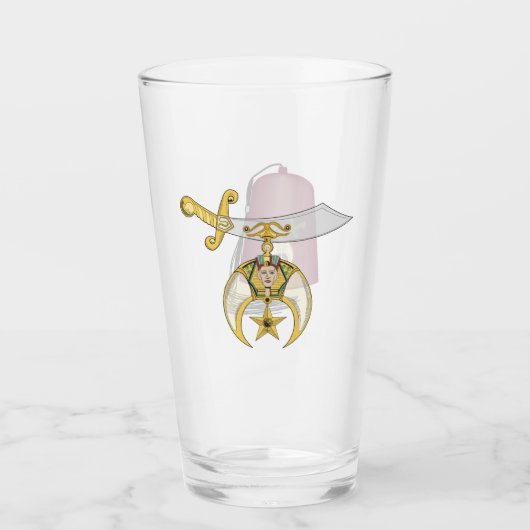 Shriners Glas (Vorderseite)