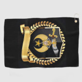 Shriners Golfhandtuch (Horizontal)