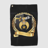 Shriners Golfhandtuch (Vorderseite)