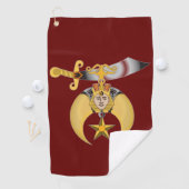 Shriners Golfhandtuch (Insitu)