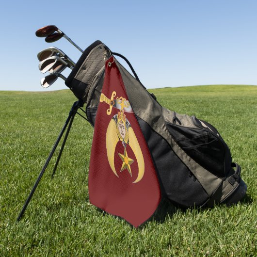 Shriners Golfhandtuch (Gras)