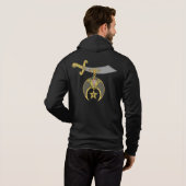 Shriners Hoodie (Schwarz voll)