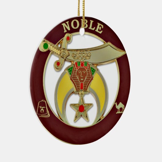 Shriners Keramik Ornament (Rechts)