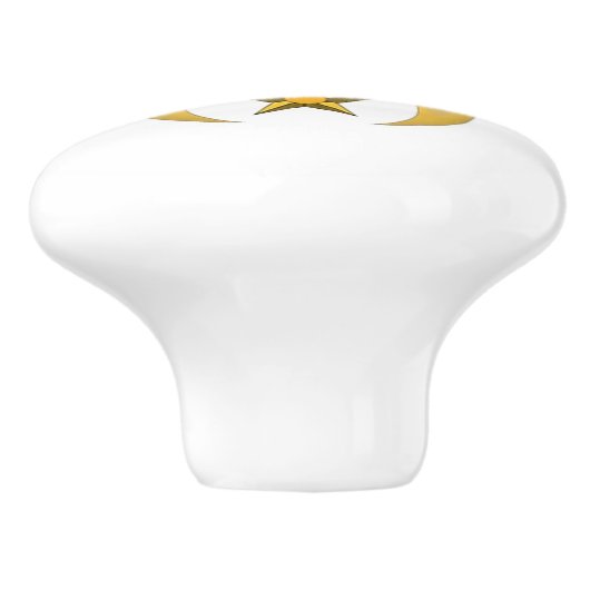 Shriners Keramikknauf (Seitenansicht)