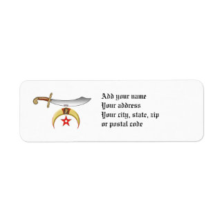 Shriners Label