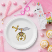 Shriners Large Pappteller (Party)