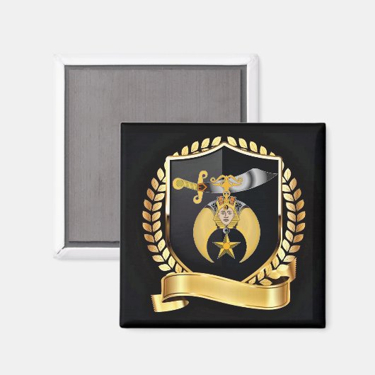 Shriners Magnet (Vorderseite/Rückseite)