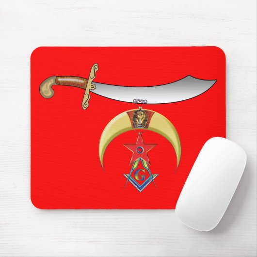 Shriners Maurer Mousepad (Mit Mouse)