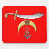 Shriners Maurer Mousepad (Vorne)