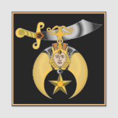 Shriners Name Tag Namensschild (Vorderseite)