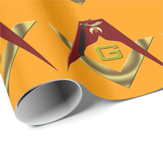 Shriners Roots Geschenkpapier (Rolleneckpunkt)