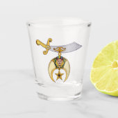 SHRINERS SCHNAPSGLAS (Vorderseite)