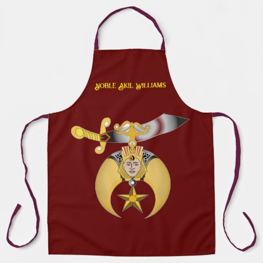 Shriners Schürze (Vorderseite)