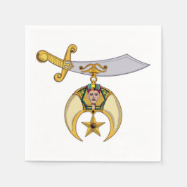 Shriners Serviette