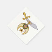 Shriners Serviette (Ecke)